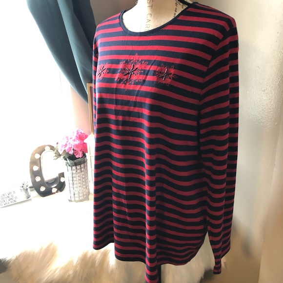 3 for $10 🌻 [Croft & Barrow] Ladies 1X Top - Picture 2 of 11